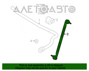 Bară stabilizatoare față stânga Toyota Prius V 12-17