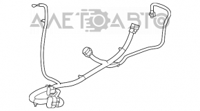 Проводка диффузора Chevrolet Malibu 13-15