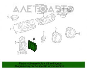 Amplificator Chevrolet Malibu 13-15