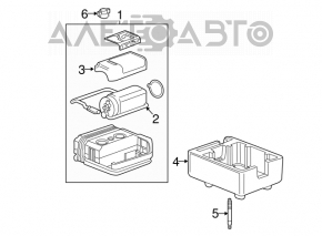 Compresor de umflare a roților Chevrolet Malibu 13-15 set