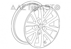 Комплект дисков R18 4шт Chevrolet Malibu 13-15