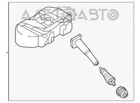 Senzor presiune roata Hyundai Elantra AD 17-20 nou original OEM