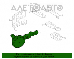 Sirena Hyundai Elantra AD 17-20