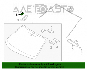 Camera de monitorizare a benzii pentru Hyundai Elantra AD 17-20