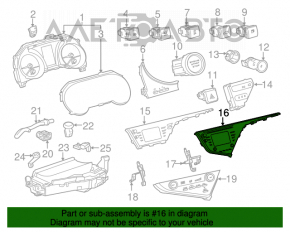 Monitor, display, navigație Toyota Camry v70 18-20