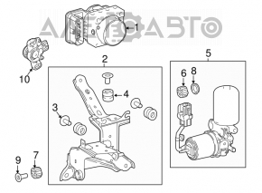 ABS ABS Toyota Camry v70 18- hibrid