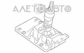 Schimbătorul de viteze al cutiei de viteze Subaru Forester 14-18 SJ, manuală.