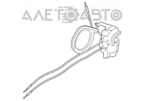 Blocarea ușii din față stânga a Nissan Versa 12-19 SUA electrică