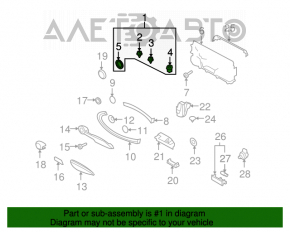 Capacul ușii, cartela din față dreapta Mini Cooper Clubman R55 07-14 negru.