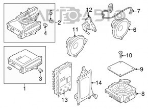 Amplificator Mini Cooper Countryman R60 10-16