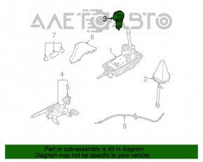 Maner cutie de viteze Mini Cooper Countryman R60 10-16, cutie de viteze manuală