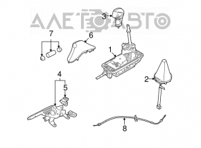 Maner cutie de viteze Mini Cooper Countryman R60 10-16, cutie de viteze manuală