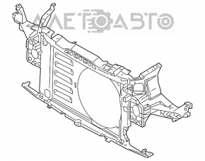 Televizor radiator Mini Cooper Clubman R55 07-14 turbo.