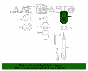 Arc spate dreapta Mini Cooper Clubman R55 07-14