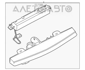 Semnal de stop Nissan Sentra 13-19 sub spoiler