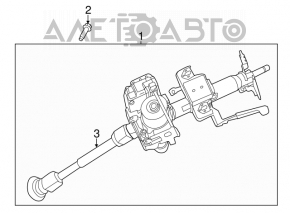 Рулевая колонка Nissan Sentra 13-19 1.8