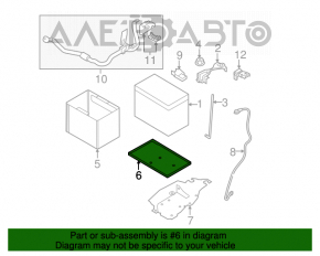 Palet pentru baterie Nissan Sentra 13-19