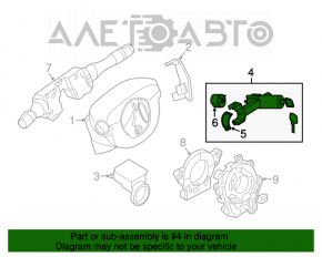 Замок зажигания Nissan Sentra 13-19 АКПП