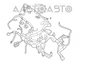 Cablu subcapot cu bloc de siguranțe Nissan Sentra 13-19