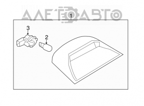 Semnal de oprire Nissan Versa 12-19 SUA