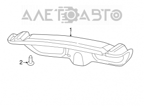 Обшивка крышки багажника Chrysler 200 11-14