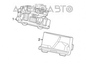 Проводка подкапотная с блоком предохранителей Chrysler 200 11-14