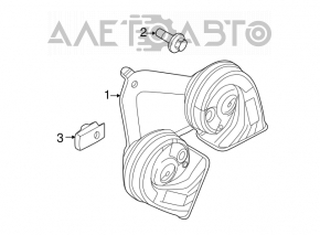 Semnalele de asamblare 2 bucăți Ford Explorer 11-15