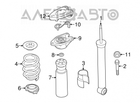 Arc spate stânga Mini Cooper F56 3d 14-