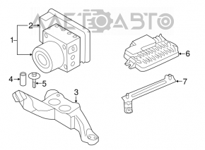 ABS АБС Mini Cooper F56 3d 14-