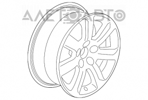 Комплект дисков R18 4шт Cadillac CTS 14-