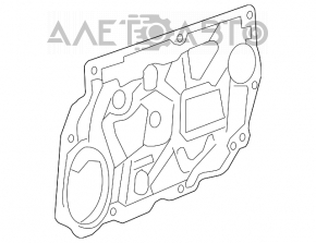 Panoul ușii din fața dreaptă interioară Chrysler 200 11-14