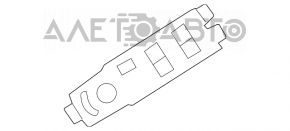 Controlul geamului electric din față, stânga, Chrysler 200 11-14