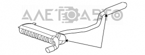 Выпускная трасса Chrysler 200 4d 11-14 2.4 6-speed, без pzev