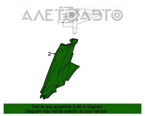 Capac spate dreapta inferioara Chrysler 200 11-14