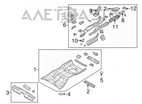 Cotă de bagaje pentru Chrysler 200 11-14