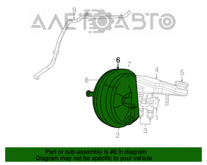 Amplificator de vidare Chrysler 200 11-14 2.4