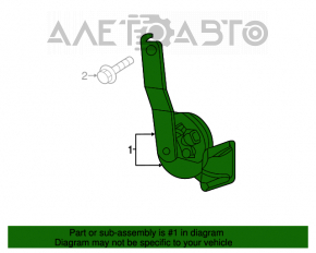 Semnal de înaltă tensiune Chrysler 200 11-14