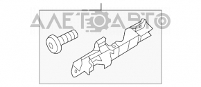 Mecanismul mânerului ușii din spate dreapta pentru Ford Explorer 11-19.