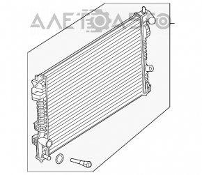 Radiator de răcire apă Ford Explorer 11-19 3.5