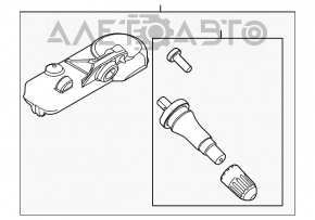 Senzor de presiune a roților 433mhz Ford Explorer 11-19