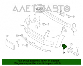 Senzori parcare fata Lincoln MKZ 13-16 cu parcare auto nou original OEM