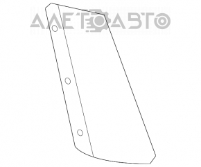 Capacul spate al geamului drept al Ford Explorer 11-15