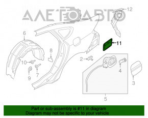 Grila de ventilatie dreapta Ford Escape MK3 13-19 rupta fixare