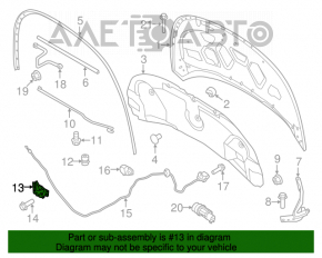 Capota de la Ford Explorer 11-19.