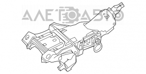 Coloana de direcție Ford Explorer 11-12 electro