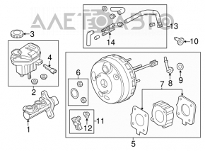 Amplificator de vid Ford Explorer 13-19