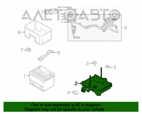 Terminalul bateriei plus Ford Explorer 11-19