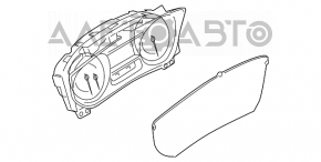 Щиток приборов Ford Explorer 11-19 select shift