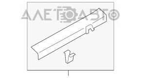 Capac prag fata stanga interioara Hyundai Veloster 12-17