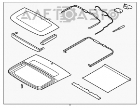 Capacul de la rezervorul de combustibil pentru Hyundai Veloster 12-17